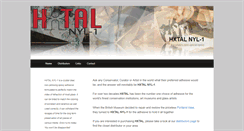 Desktop Screenshot of hxtal.com